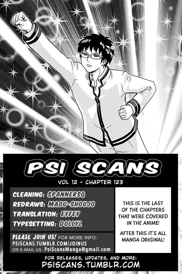 Saiki Kusuo no Psi Nan Chapter 123 1